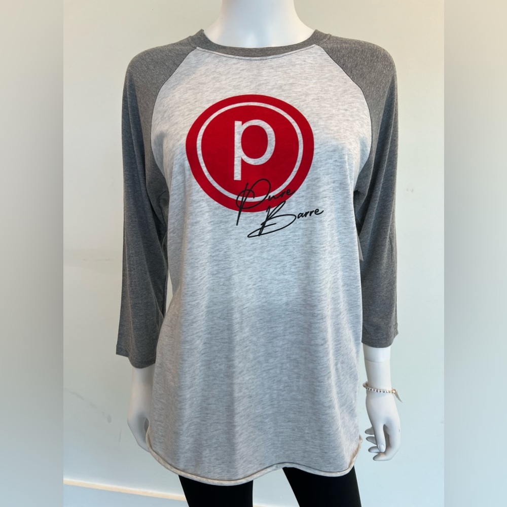 NWT Pure Barre 3/4-Sleeve Tee